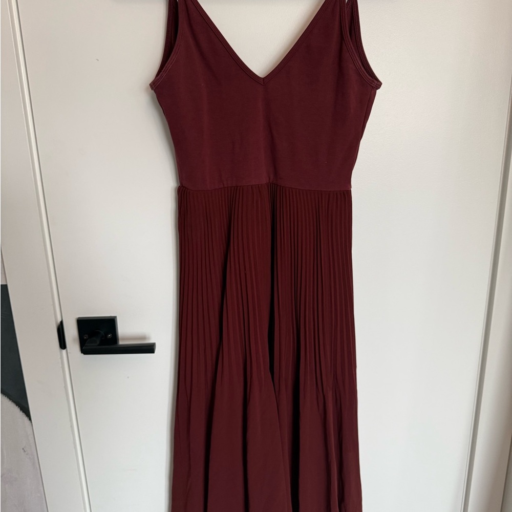 Wilfred Deep Red Maxi Dress